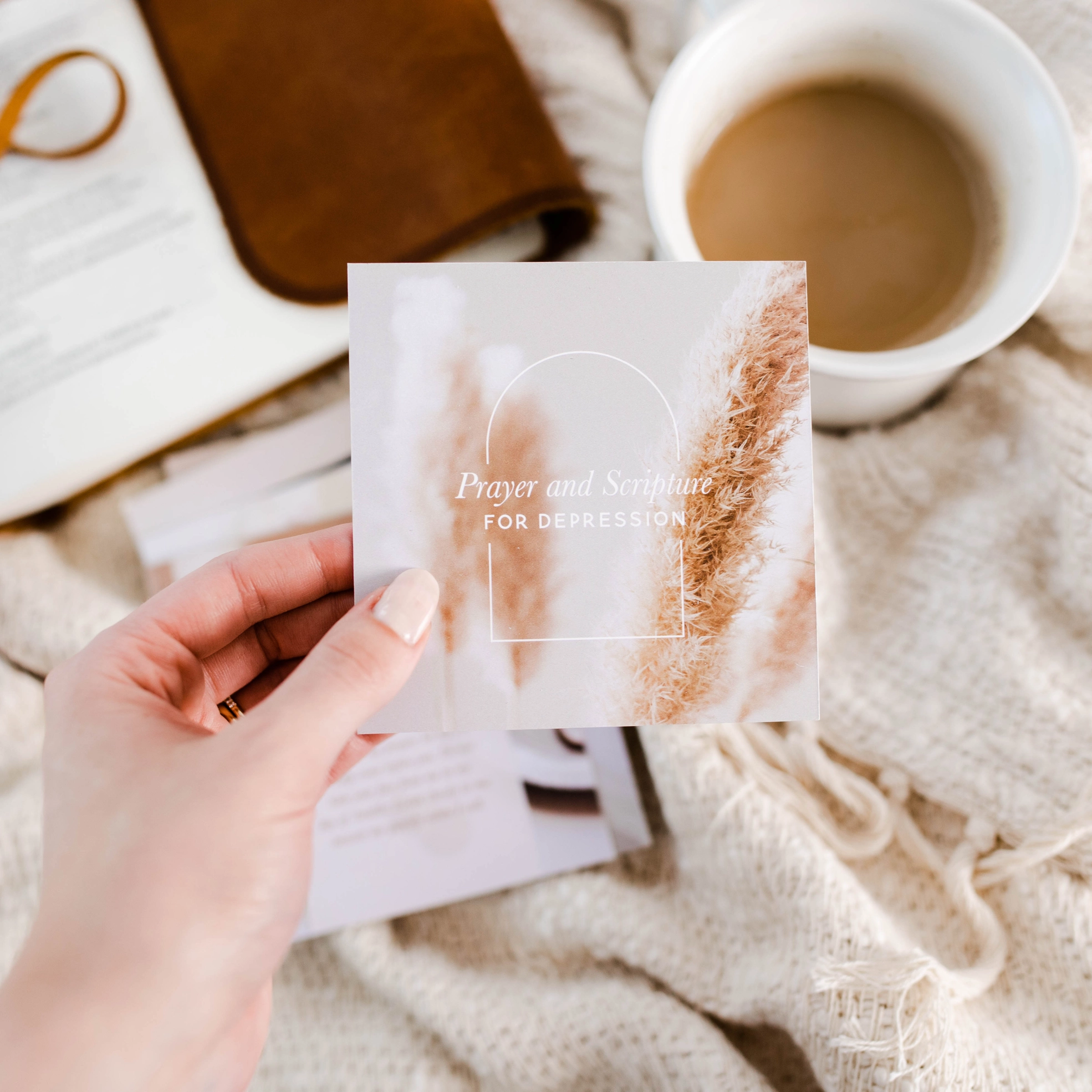 Thumbnail: Prayer and Scripture For Depression Verse Card Set
