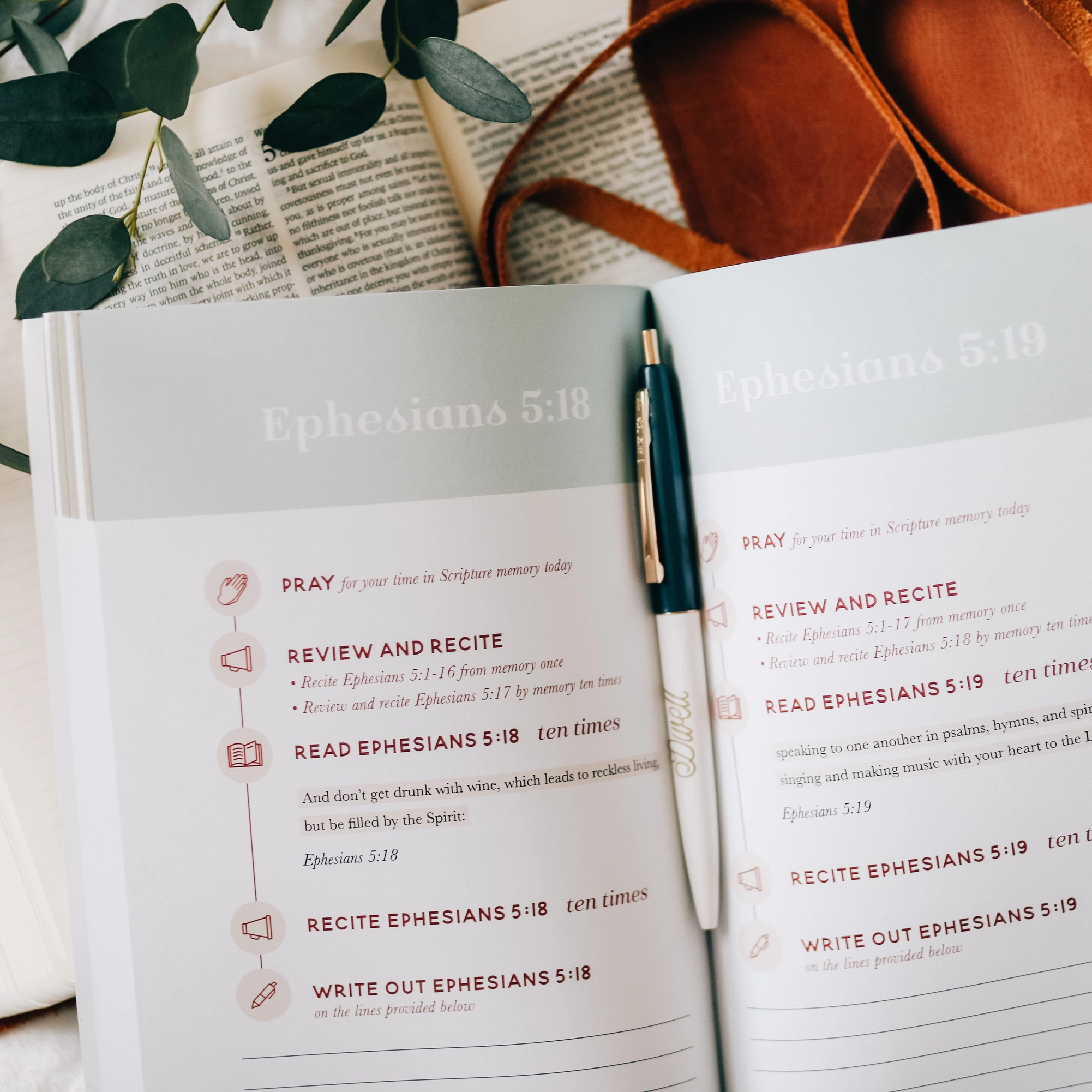 Thumbnail: Dwell Scripture Memory Journal